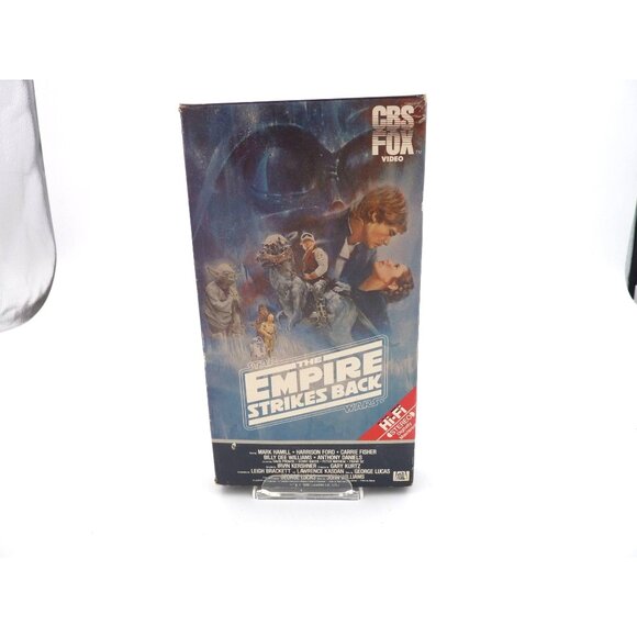 Star Wars The Empire Strikes Back VHS Video Cassette 1984 CBS Fox - Picture 1 of 5